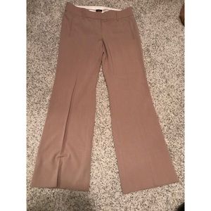LOFT Marissa fit light khaki trousers